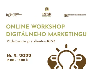Online workshop digitálneho marketingu